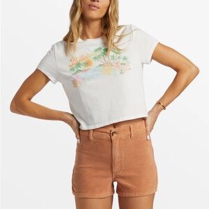 NWT Billabong Corduroy Shorts
